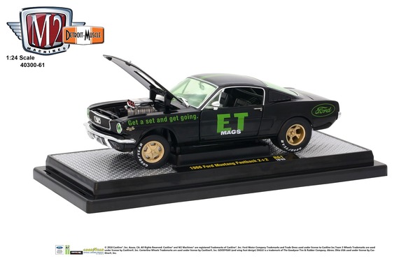 1966 Ford Mustang Fastback 2+2 - Gloss Black
