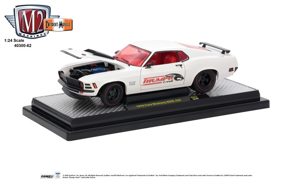 1970 Ford Mustang BOSS 429 - Semi-Gloss White