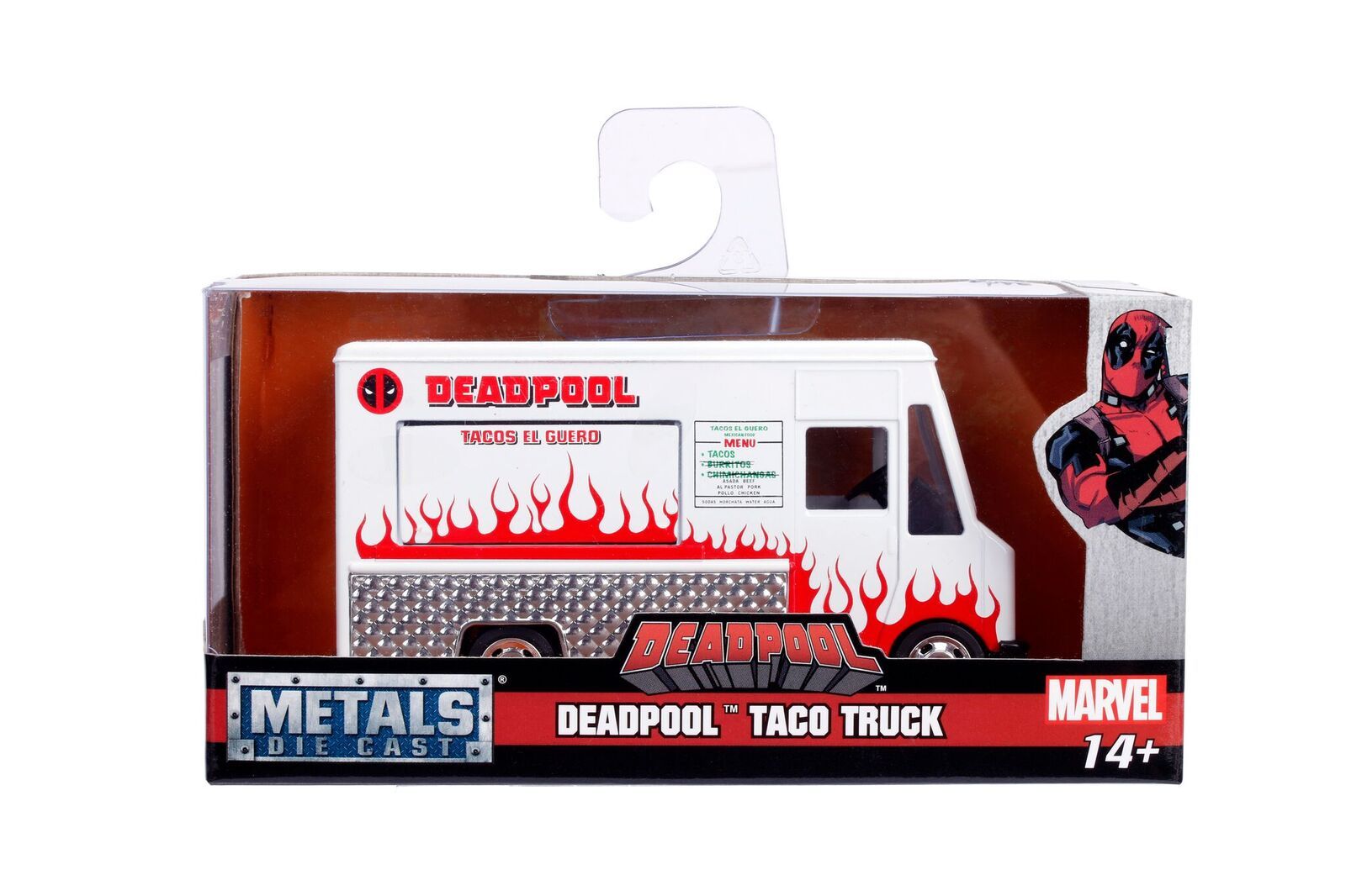Deadpool White Food Truck