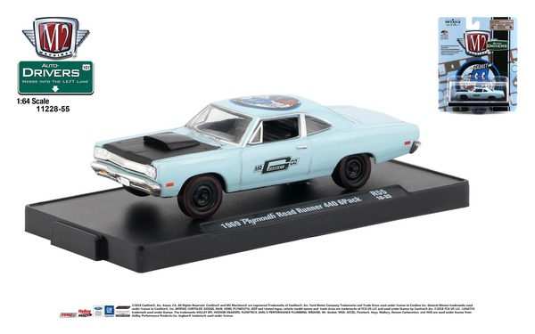 Carded - 1:64 scale (Sold in Outer's of 6)